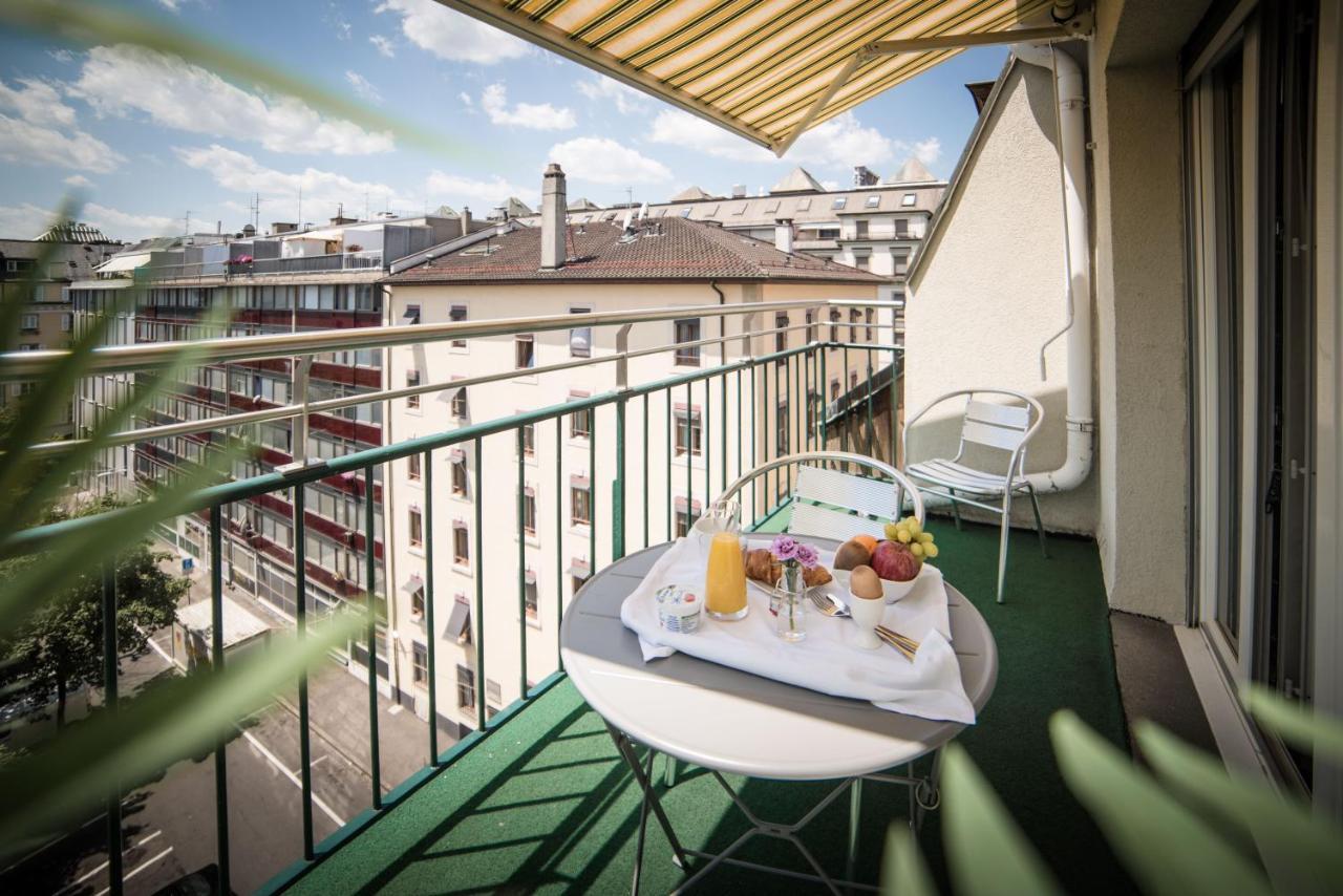 Hotel Montana Geneva Exterior foto